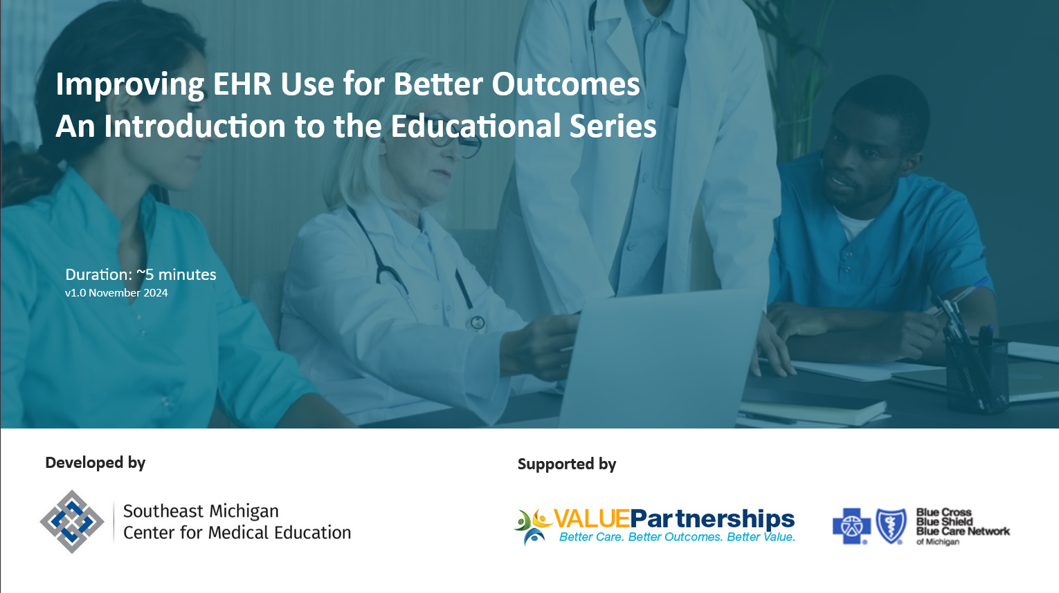 Improving EHR Use for Better Outcomes